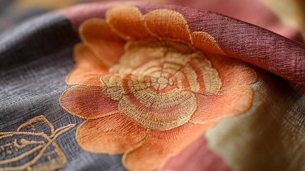 detal haftu na tkaninie